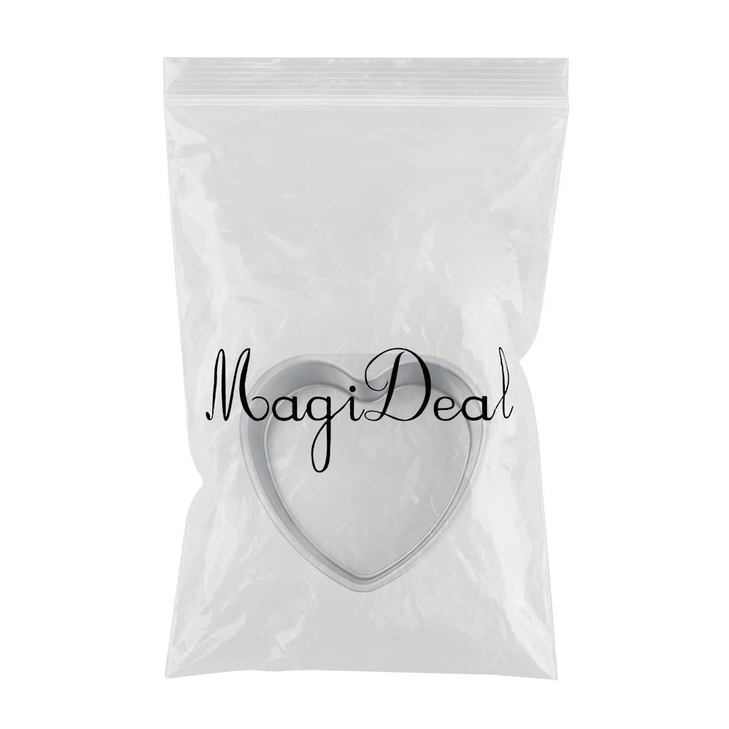 Heart Shaped Thicken Aluminum Alloy Chocolate Cake Pan DIY Baking Mold Tool 6inch