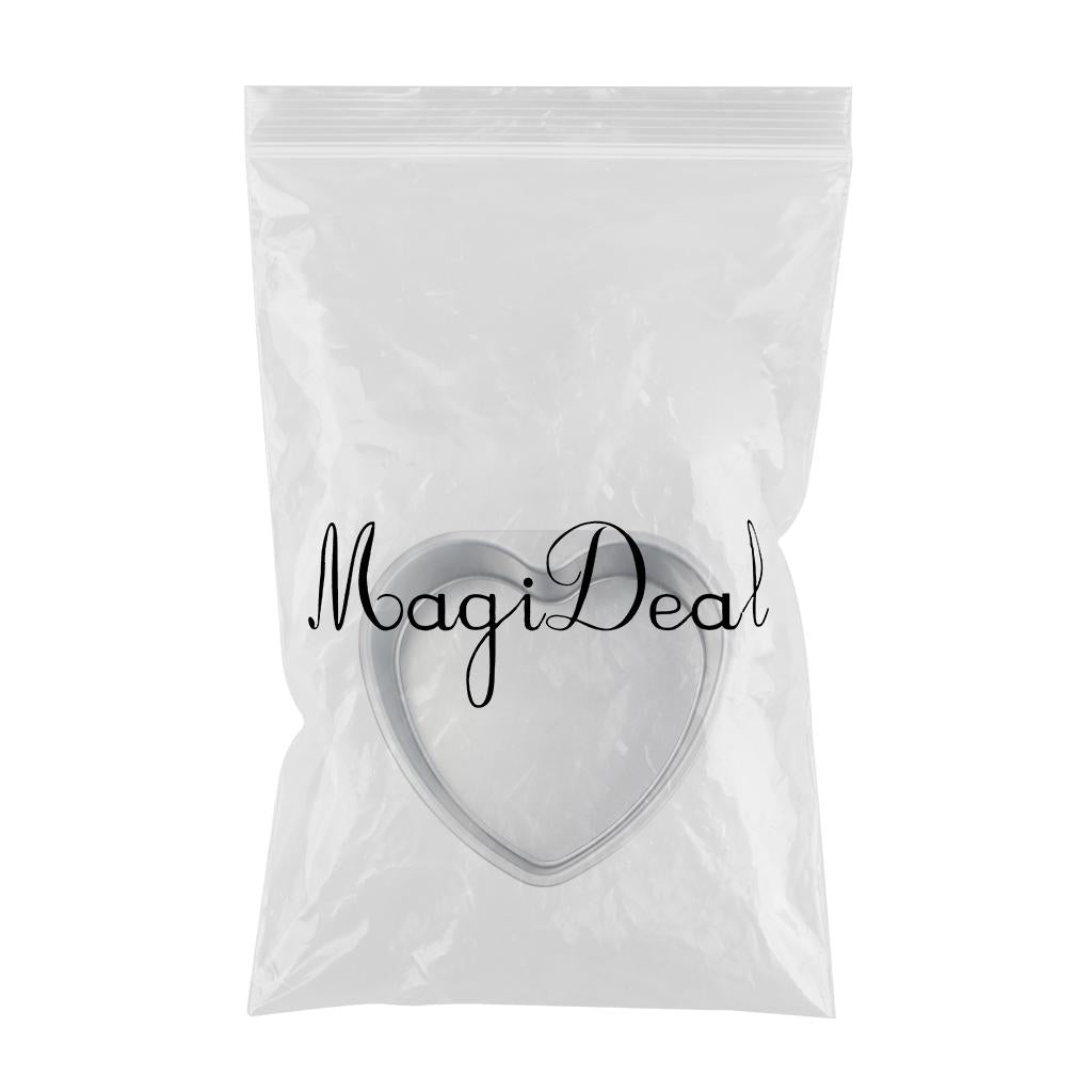 Heart Shaped Thicken Aluminum Alloy Chocolate Cake Pan DIY Baking Mold Tool 7inch