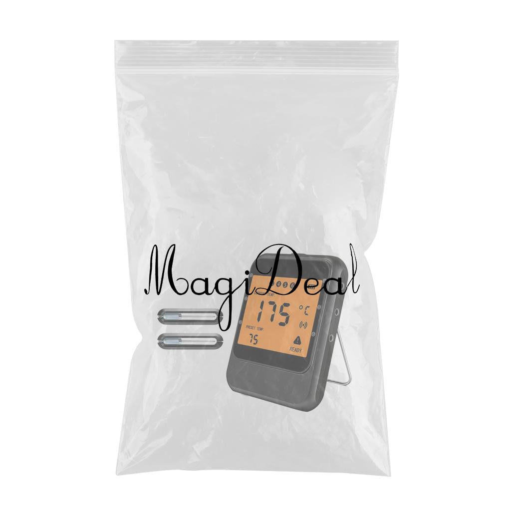 Bluetooth Meat Thermometer Large LCD Display Cooking Thermometer 2 Probes