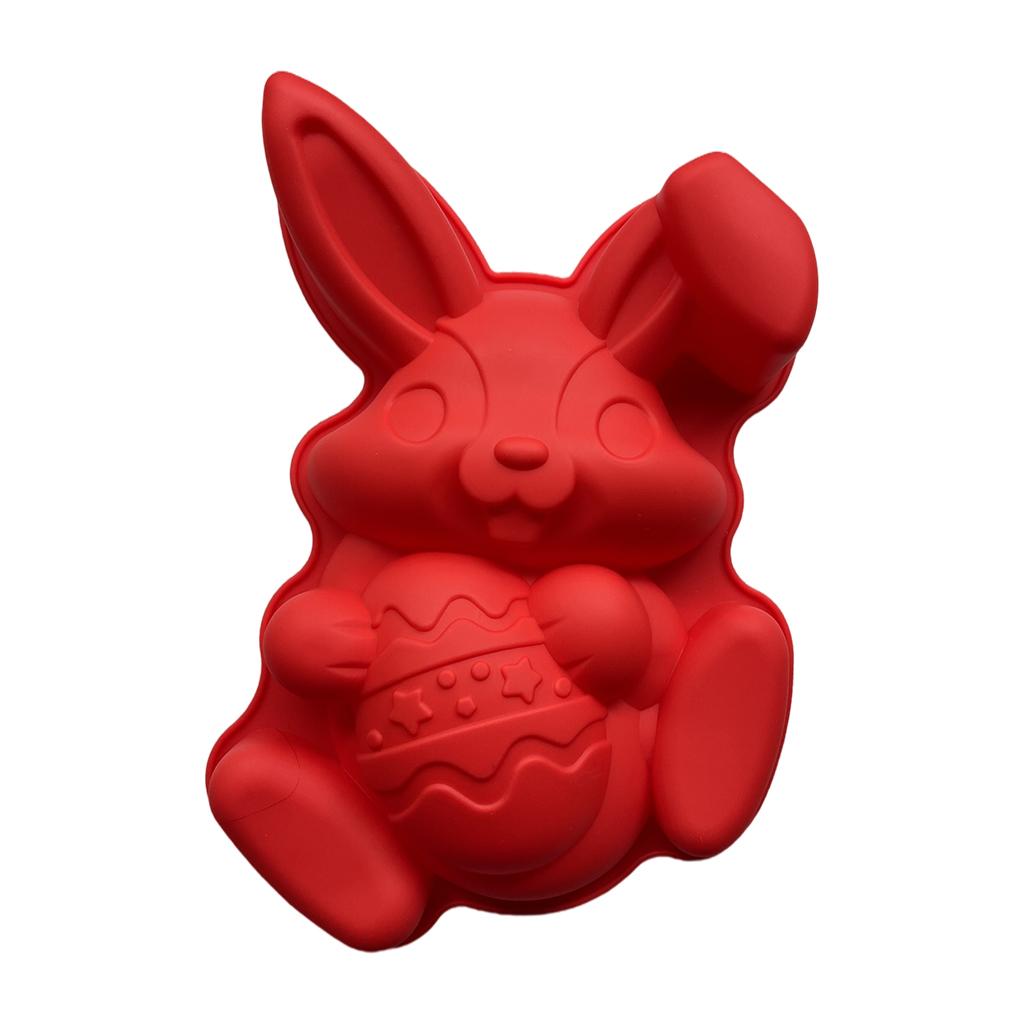 Easter Rabbit Bunny Silicone Cake Mold Mould for Home Bakery Baking Tool