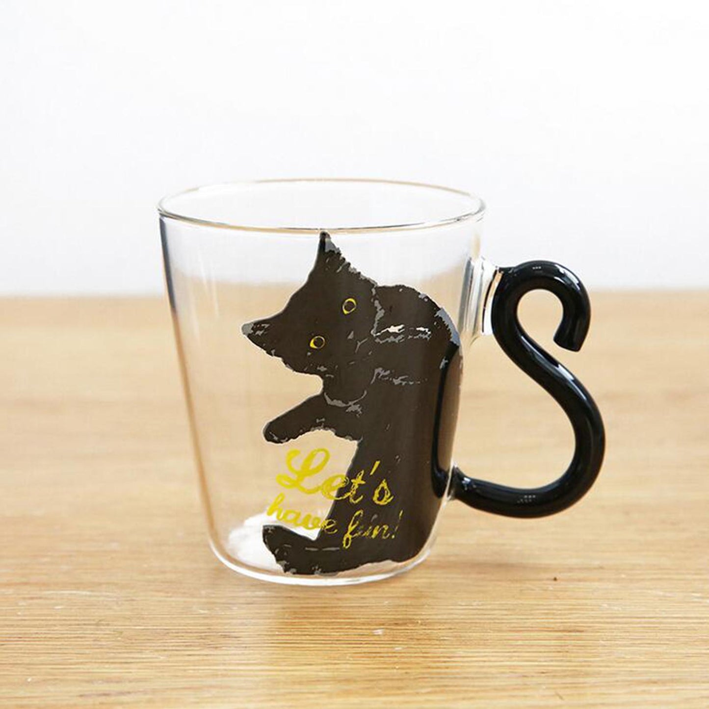 Creative Cute Cat Coffee Mug Glass Cup Milk Juice Tea Cup 300ml Style 2