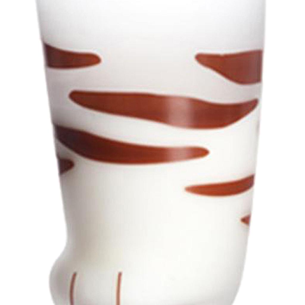 Milk Glasses Cup Cute Cat Claw Print Coffee Tea Mugs Kitchen Style A