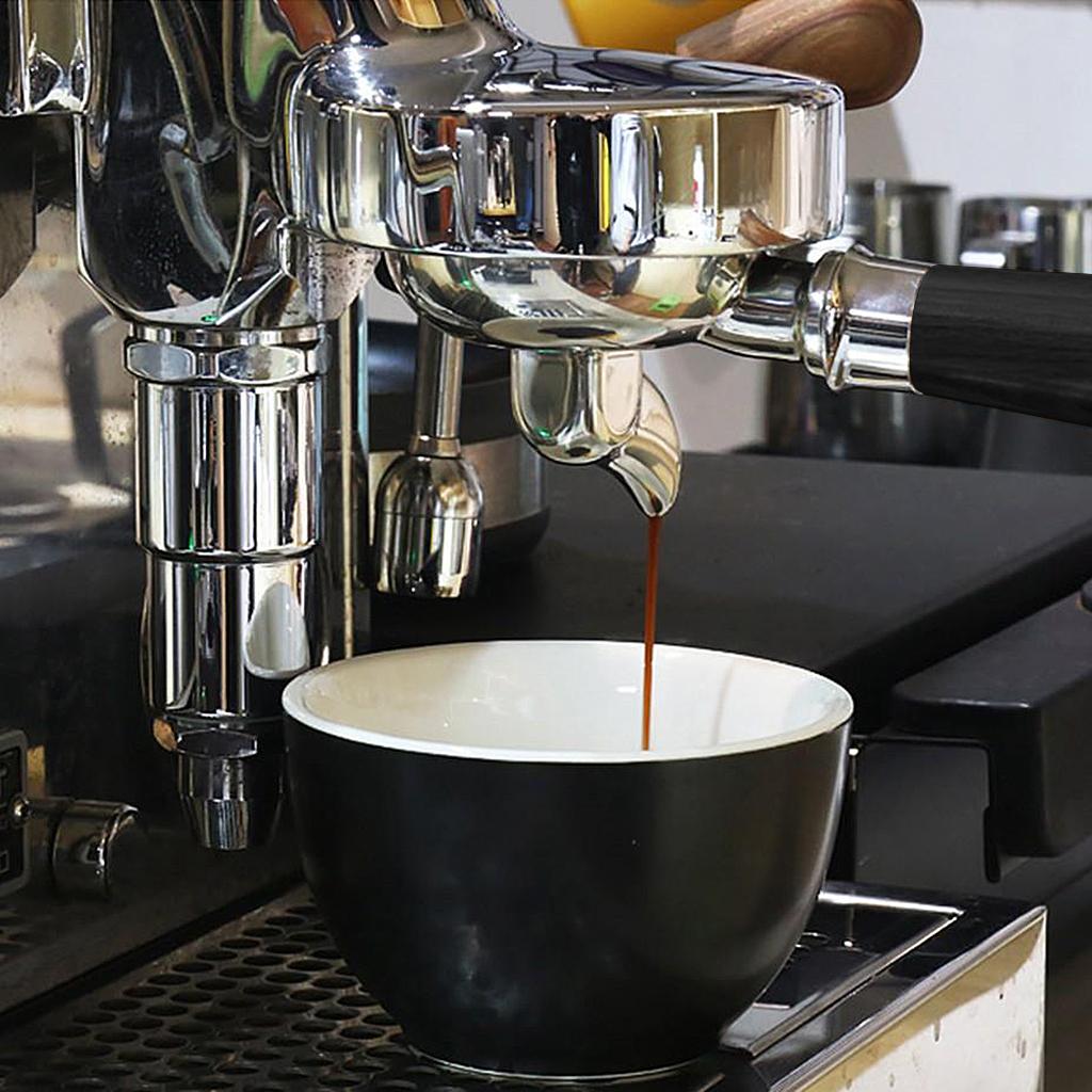 58mm Portafilter with Spout for Expobar E61 Coffee Machine, Stainless Steel Single Spout A