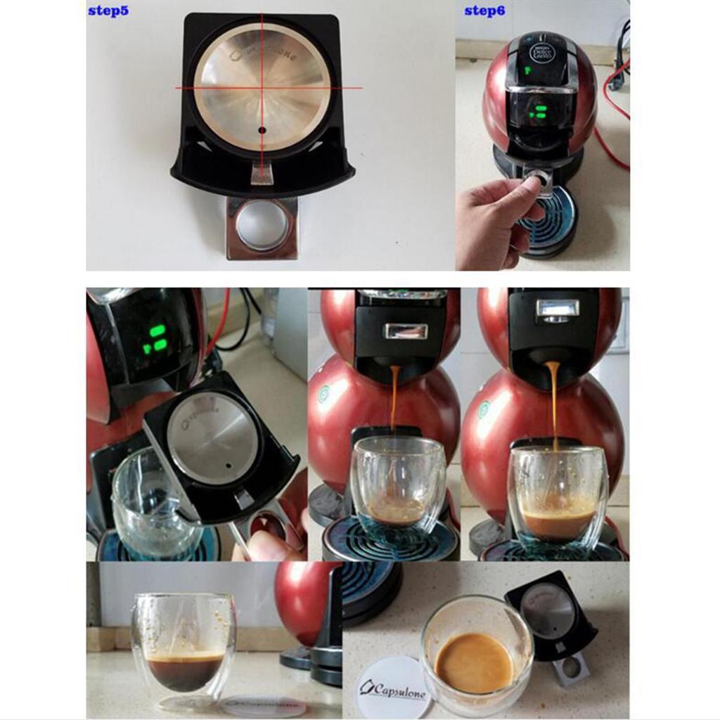 Refillable Coffee Capsule Cup Espresso Pod for Coffee Machine Style 2