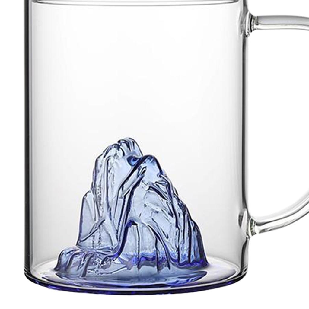 Glass Tea Cup with Lid Filter Glass Cup Travel Teacup Teaware Water Mug Purple