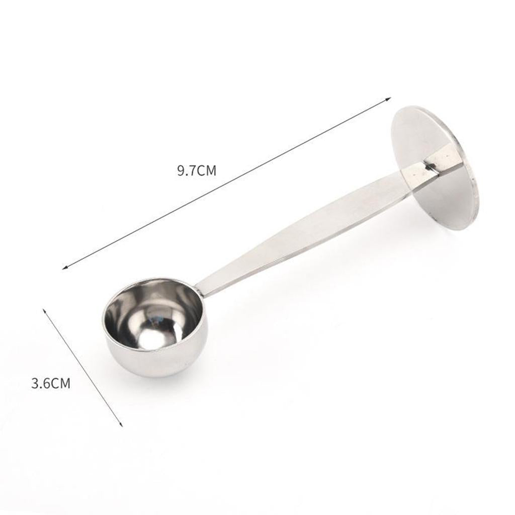 Espresso Coffee Measuring Spoon Coffee Scoop Kitchen Tool Silver
