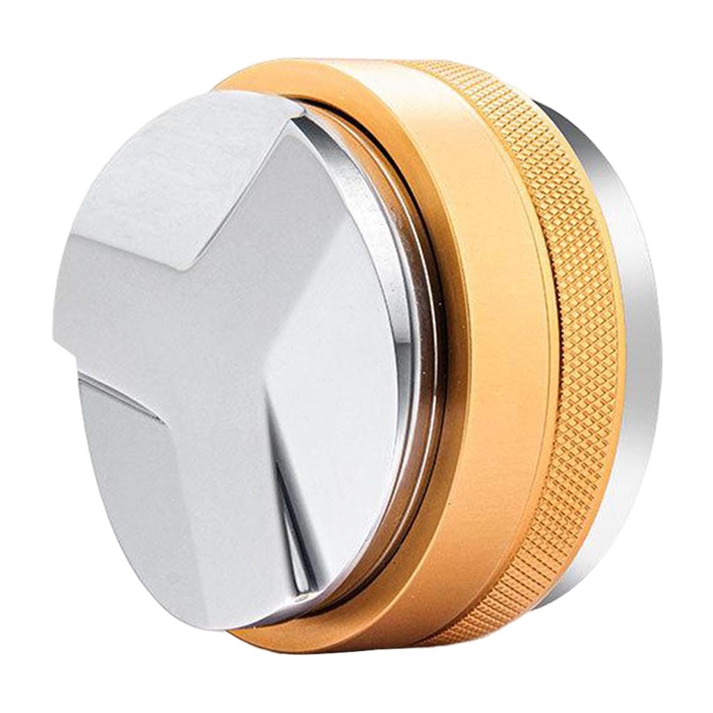Coffee Distributor Leveler Tool Coffee Tamper Coffee Leveler Golden 53mm