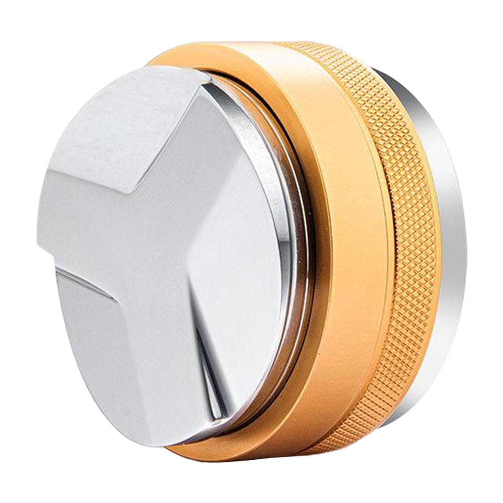 Coffee Distributor Leveler Tool Coffee Tamper Coffee Leveler Golden 53mm