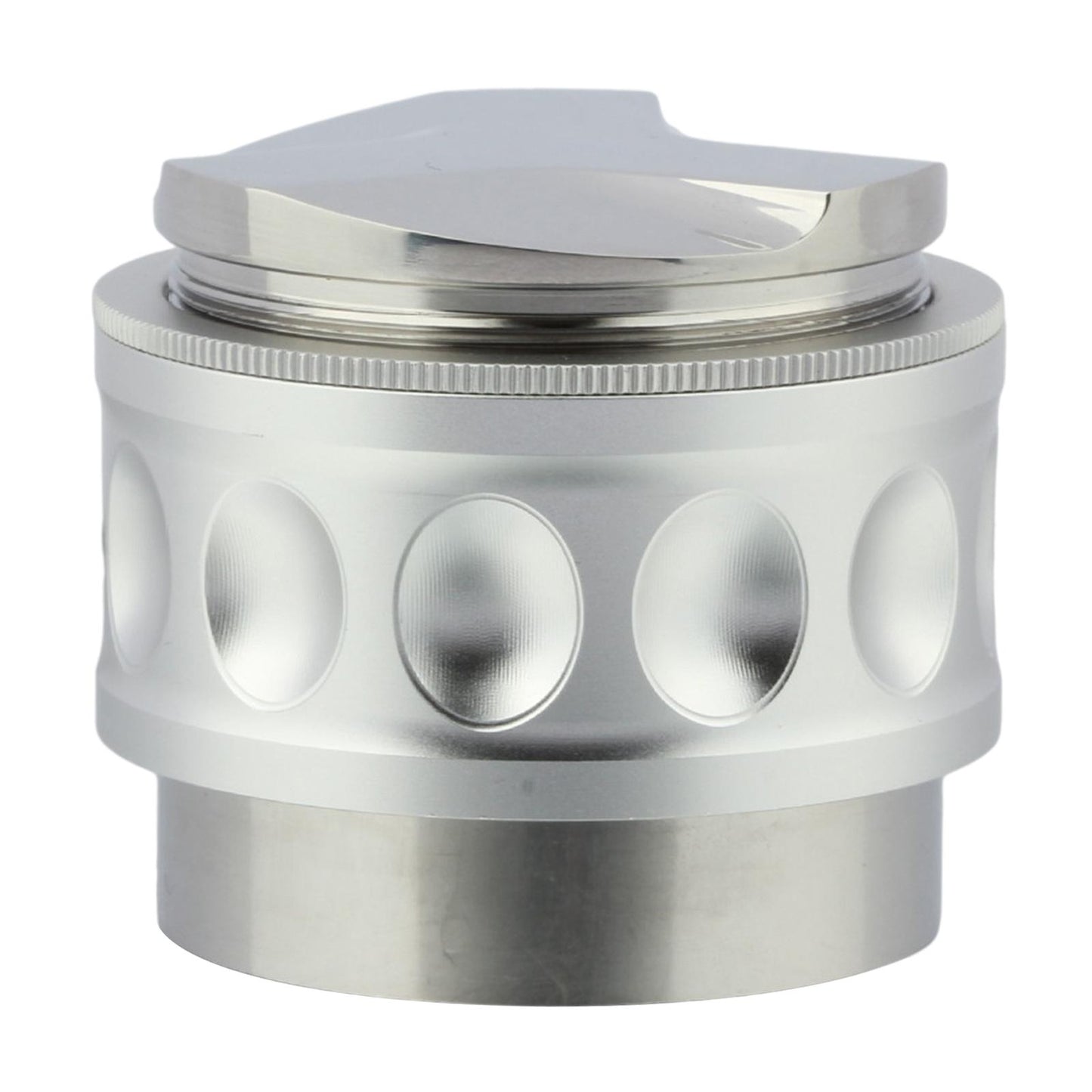 Coffee Distributor Tamper Dual Head Coffee Leveler Distribution 51mm Silver