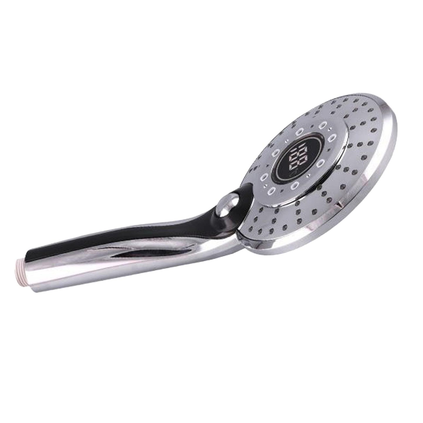 Handheld LED Shower Head Temperature Control Bathroom Sprayer Shower Style B
