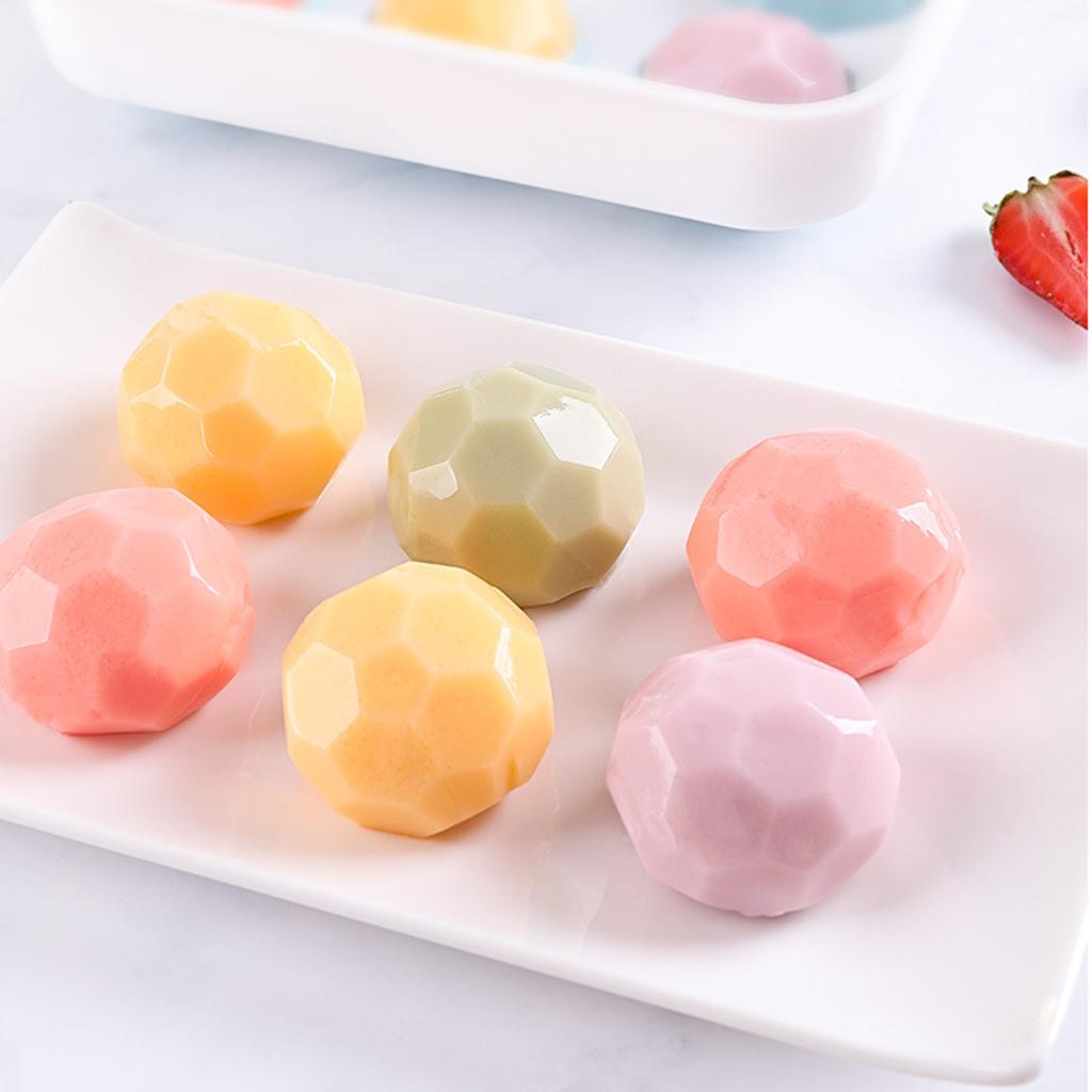 2pcs Ice Cube Tray Pudding Jelly Maker Mold Home Kitchen Mould Accessory Style 1