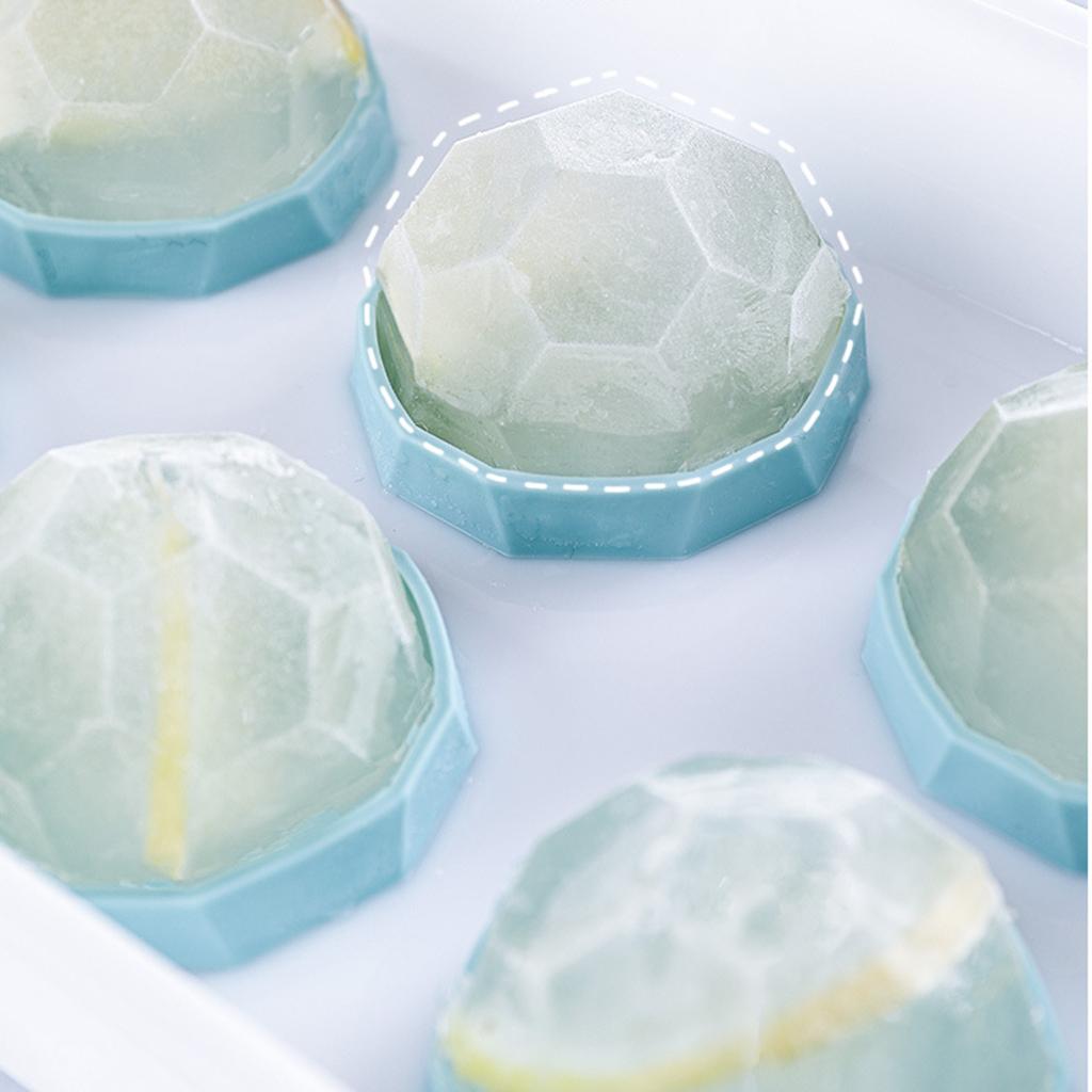 2pcs Ice Cube Tray Pudding Jelly Maker Mold Home Kitchen Mould Accessory Style 2