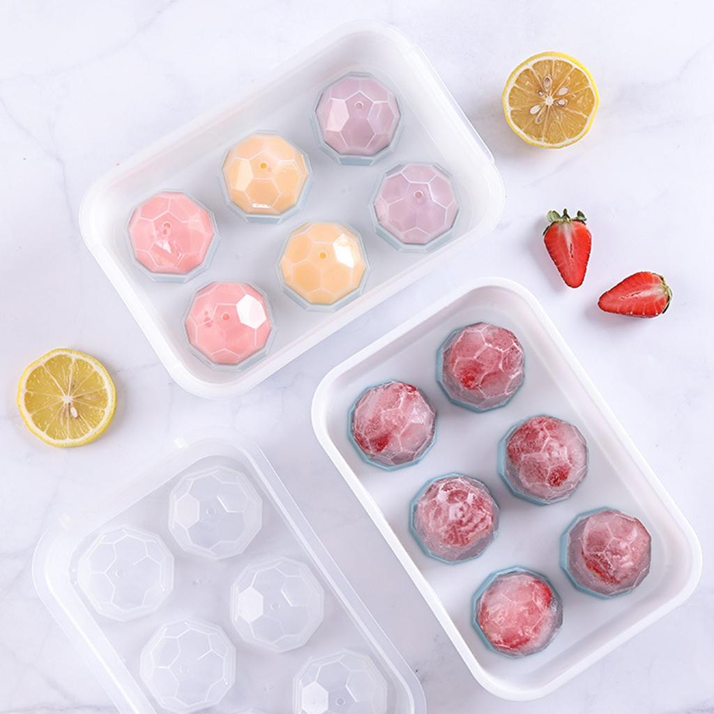 2pcs Ice Cube Tray Pudding Jelly Maker Mold Home Kitchen Mould Accessory Style 3