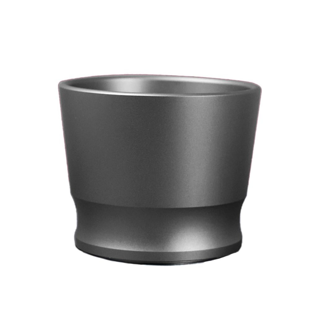 Coffee Dosing Ring Powder Receiver Cup For Espresso Machine Durable Gray