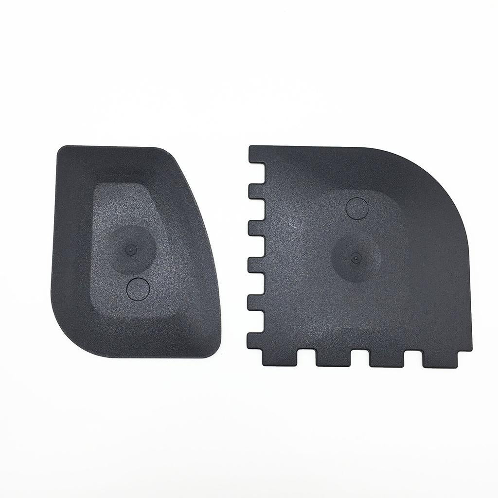Heat-Resistance Silicone Pan Handle Holder Cover Grip Kitchen 5pcs black