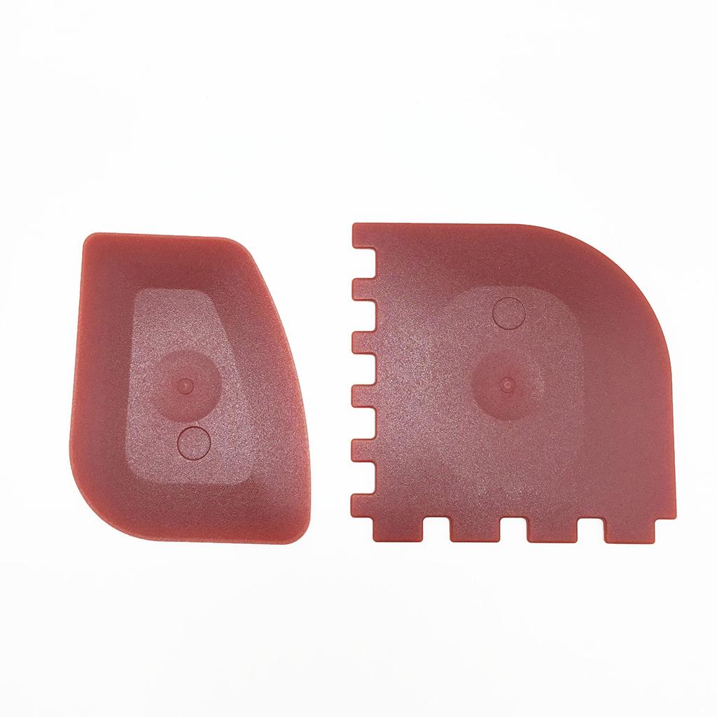 Heat-Resistance Silicone Pan Handle Holder Cover Grip Kitchen 7pcs red