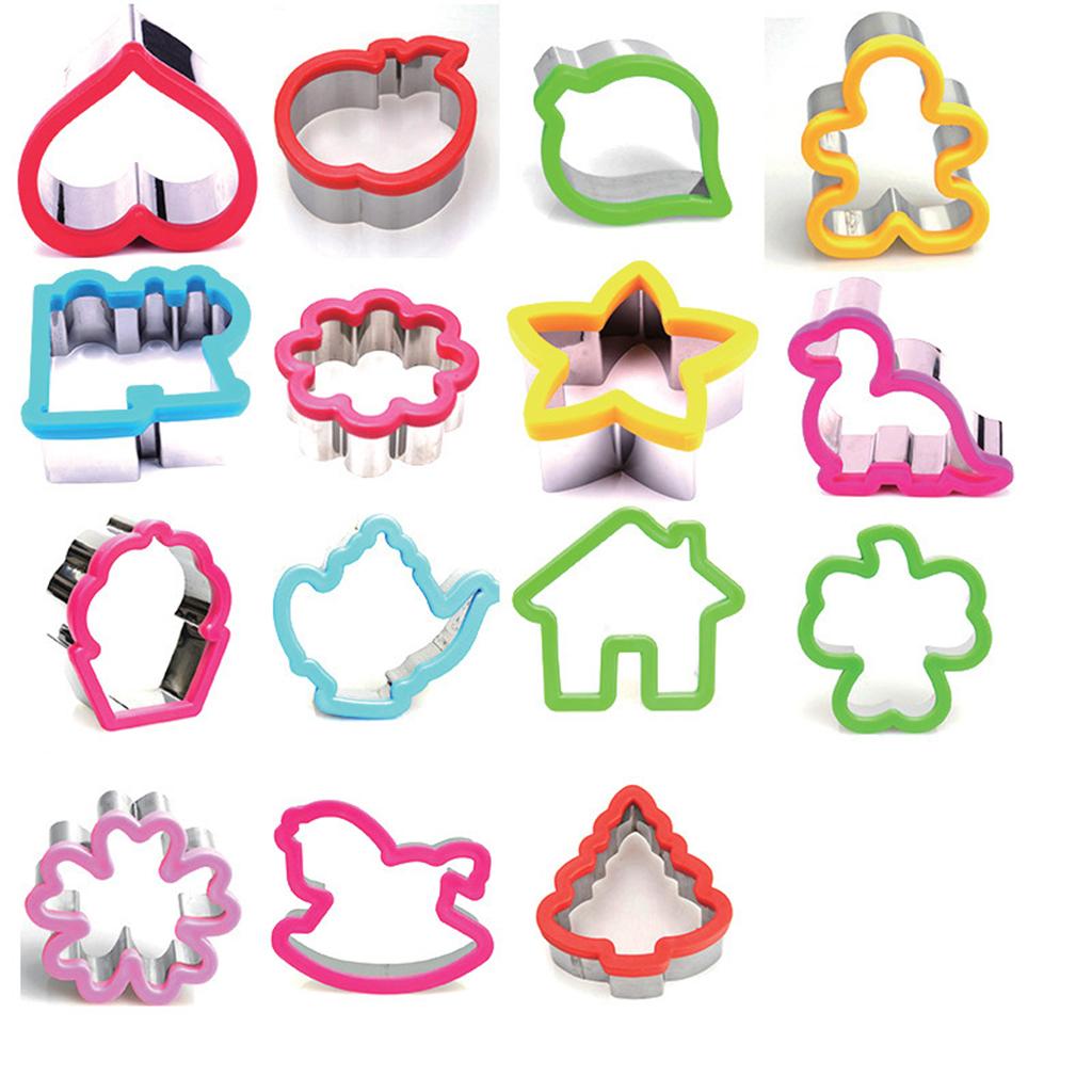 Nonstick Cookies Cutter Paste Pastry Baking Mold Heart Shape Pink