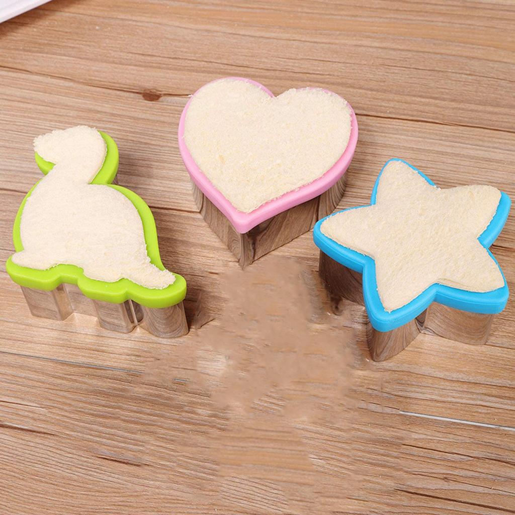 Nonstick Cookies Cutter Paste Pastry Baking Mold Heart Shape Pink