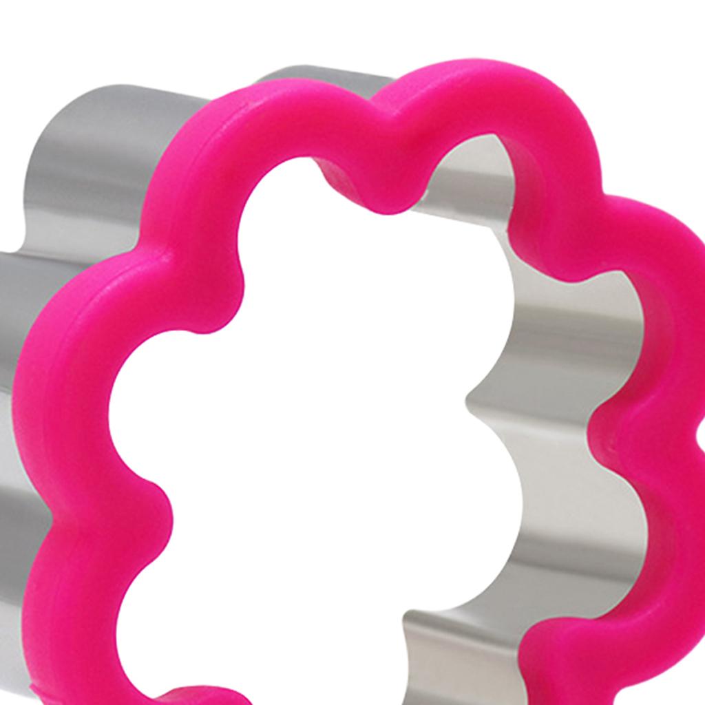 Nonstick Cookies Cutter Paste Pastry Baking Mold Flower Shape Orange