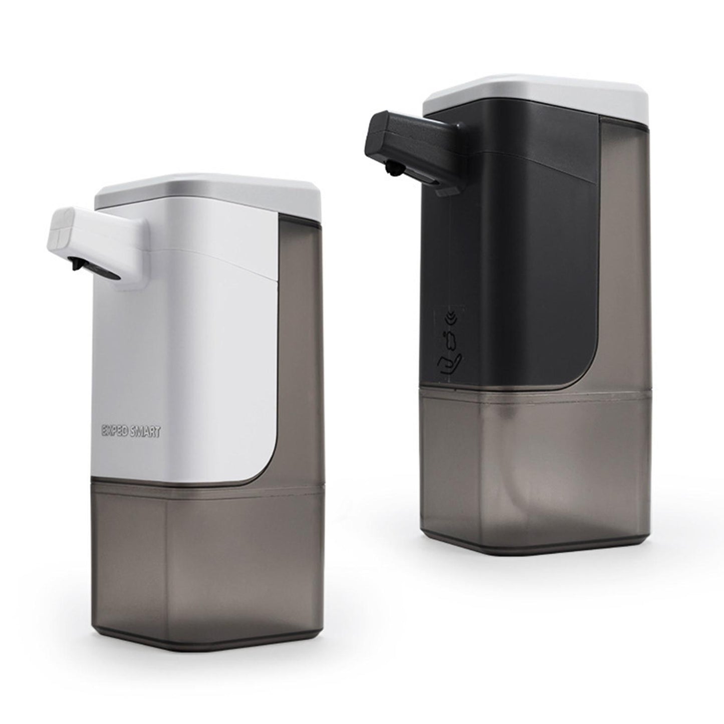 600ml Soap Dispenser Infrared Sensor Adjustable Hand Washer Non-Contact Grey Gel