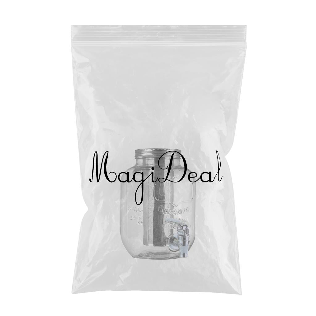 Drinks Dispenser Clear with Lid Juice Dispenser for Kitchen Accessories ABS Head