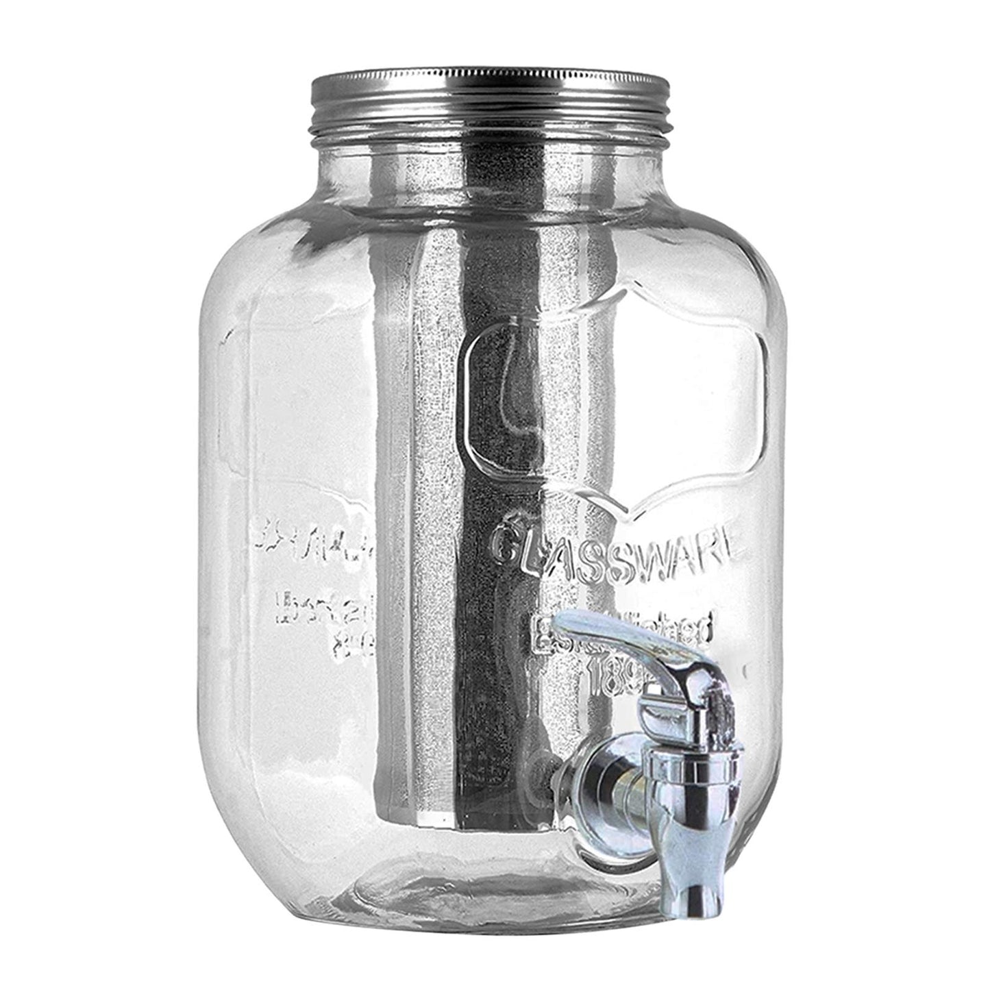 Drinks Dispenser Clear with Lid Juice Dispenser for Kitchen Accessories ABS Head