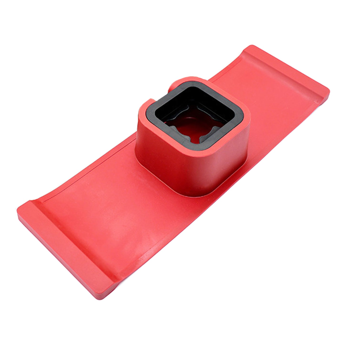 Sofa Arm Rest Coaster Armchair Tray Drink Snack Holder and Ashtray Red