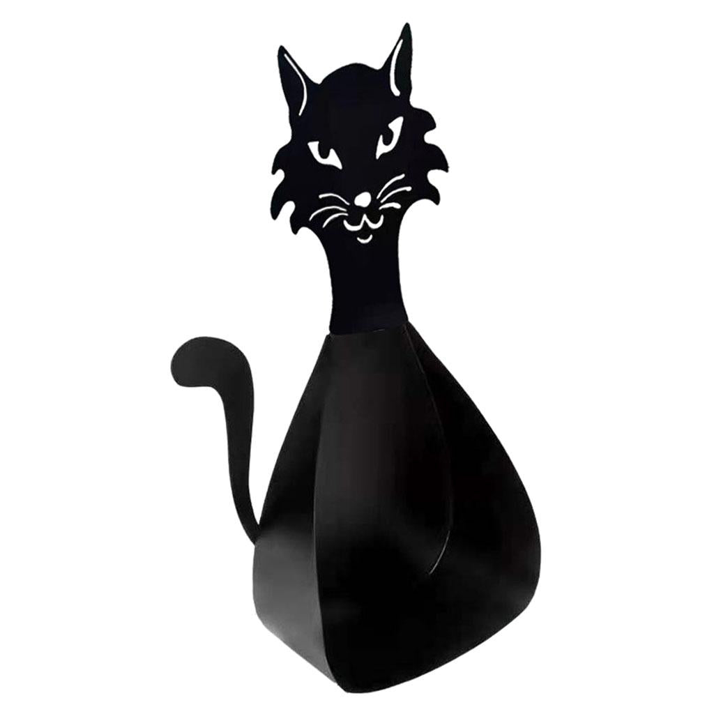 Cute Animal Figure Statue Toilet Paper Holder Office Ornament Fox