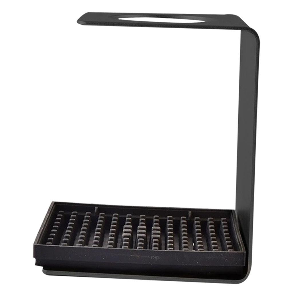 Metal Pour Over Manual Tea Coffee Drip Cup Bracket Rack Accessories Black
