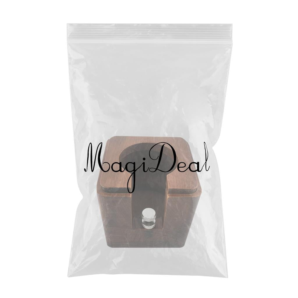 Coffee Tamper Holder Tamping Station with Lid Coffee Maker Support Base