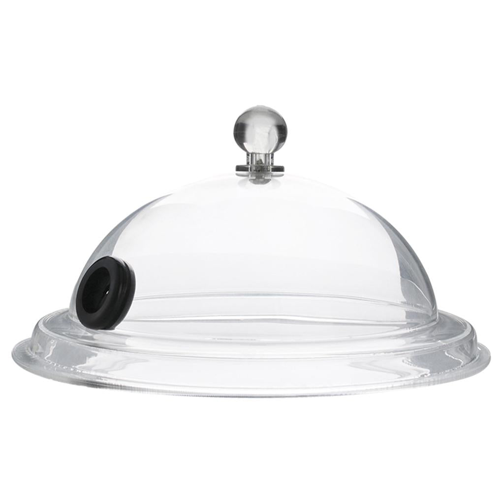 Acrylic Smoking Gun Lid Dome Cover for Smoke Infuser Smoker Gun Plates Cups