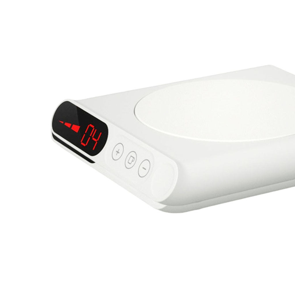 Portable 55 Degree USB 10W Smart Coffee Cup Mug Warmer Accessories White