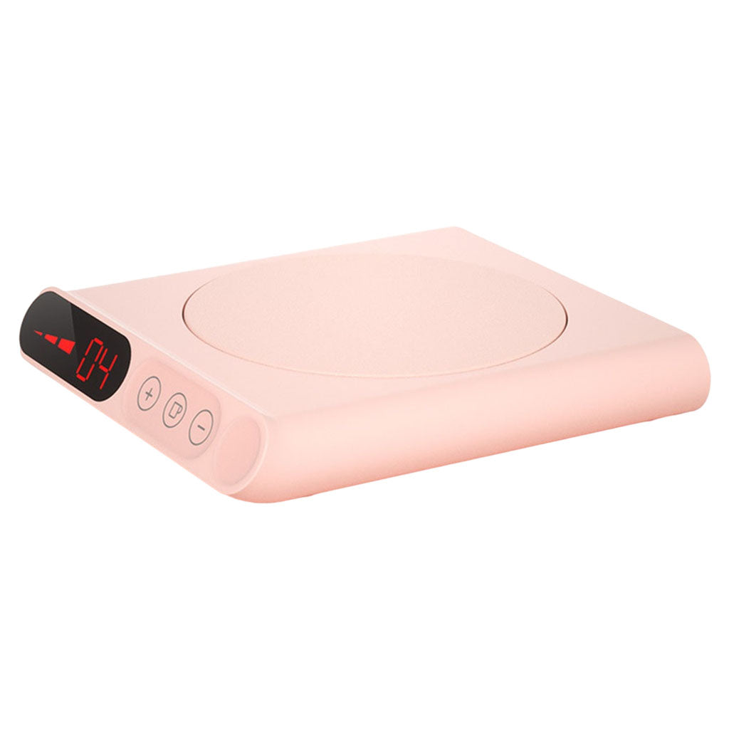 Portable 55 Degree USB 10W Smart Coffee Cup Mug Warmer Accessories Pink