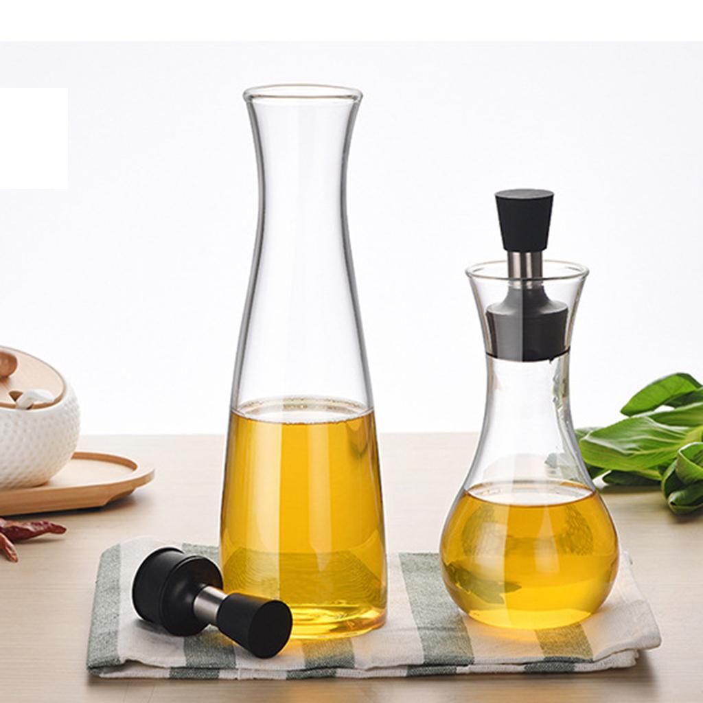 Oil Vinegar Dispenser Kitchen Supplies Oil Can Glass Olive Oil Dispenser 250ml