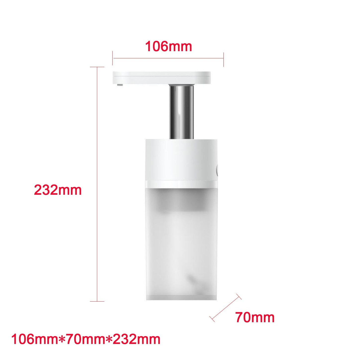 Electric Automatic Foam Soap Dispenser Hands Free Machine for Hotel Office