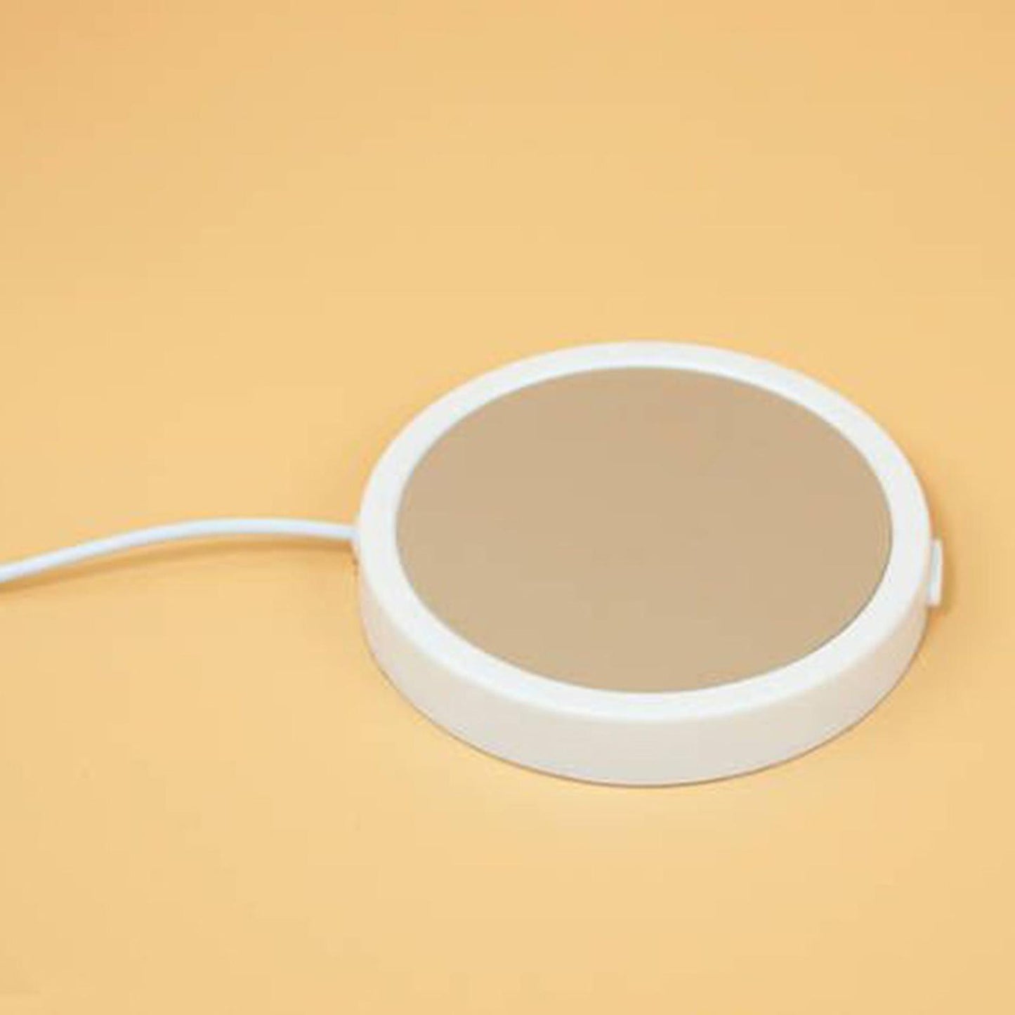 Electric Mug Warmer Desktop Beverage Keep Warm Drinking Cup Heating White