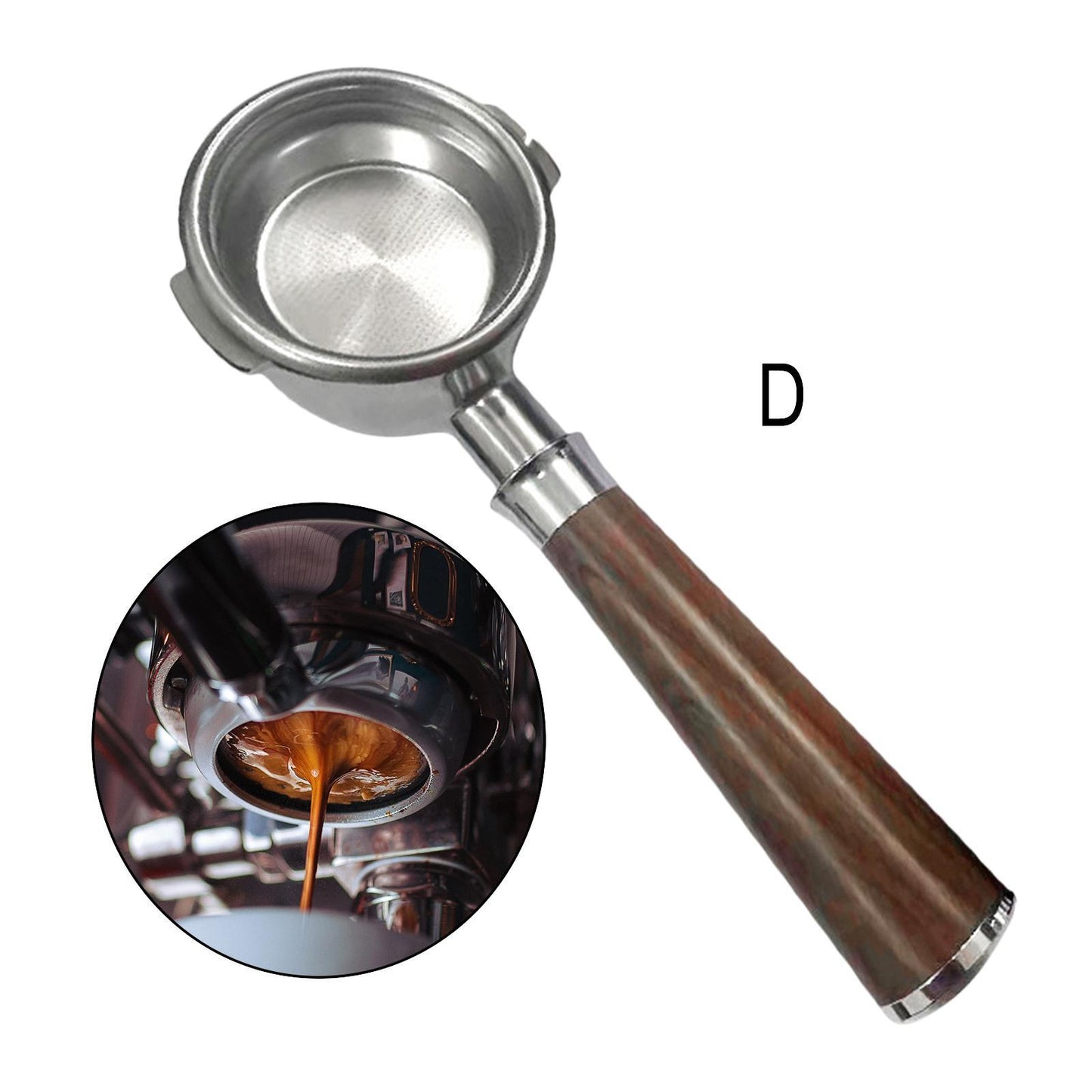 58mm Coffee Bottomless Portafilter Filter fits for Breville BES920 980 D
