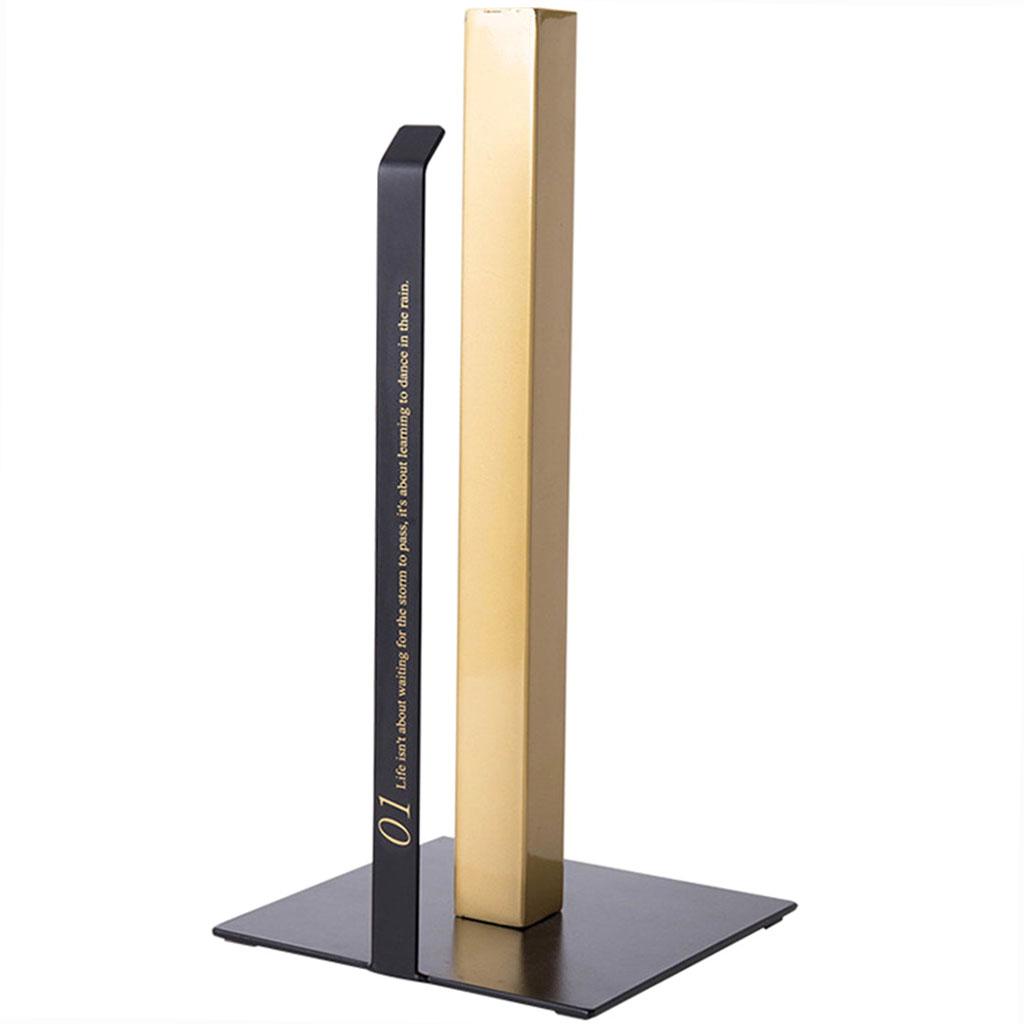 Paper Towel Holder 13 inch Dispenser Modern Standing for Kitchen Family