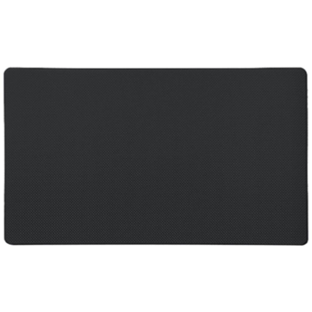 Kitchen Mat Cushioned Runner Floor Mat Rug Thick PVC for Home Sink Bedroom Black 1 Piece