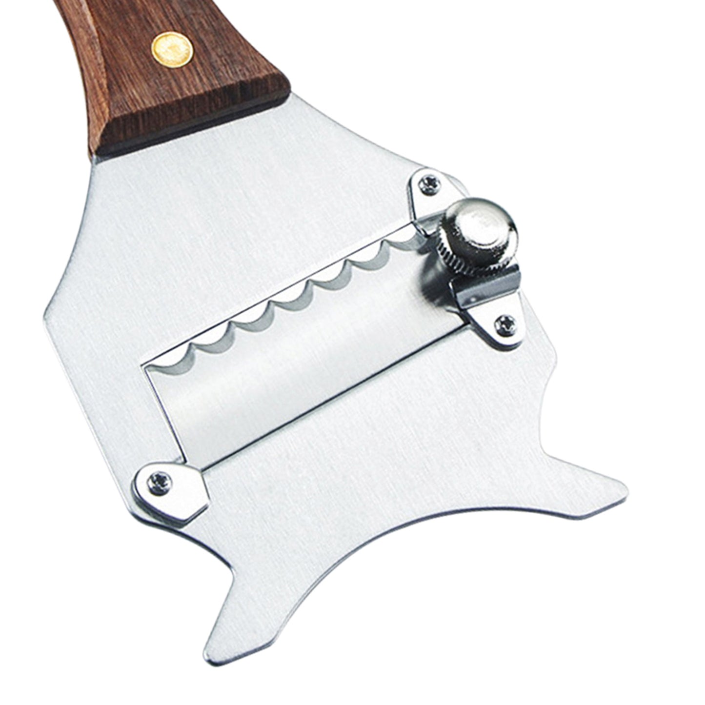 Rustproof Truffle Slicer Adjustable Chocolate Cheese Shaver Beech Handle