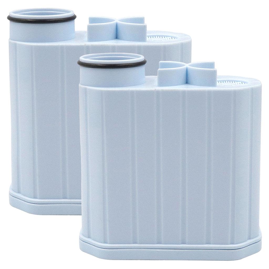 2pcs Coffee Machine Water Filters for Philips CA6903 Reduce Impurities White