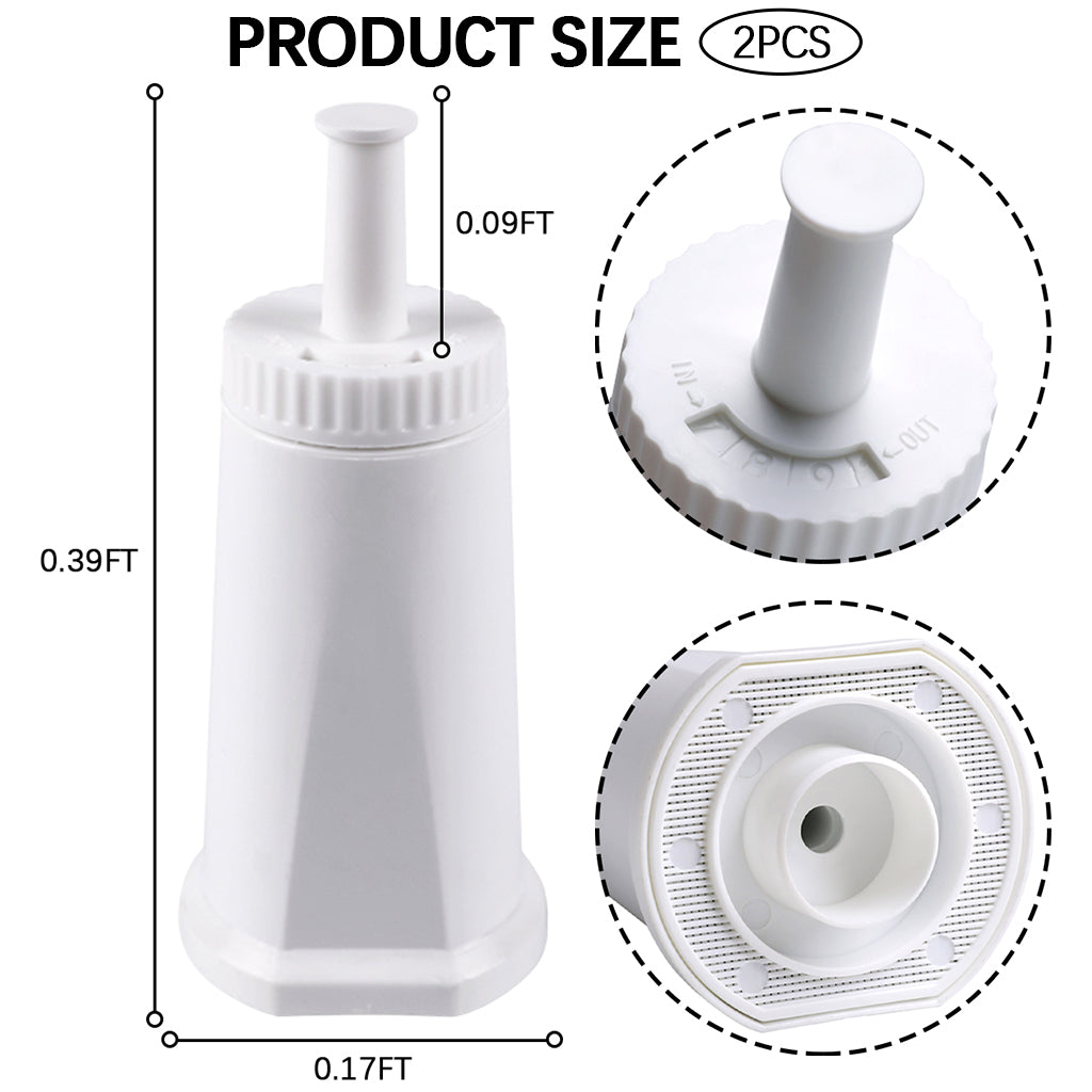 2Pcs Coffee Machine Filter Coffee Machine Part Replacement Parts for Bambino