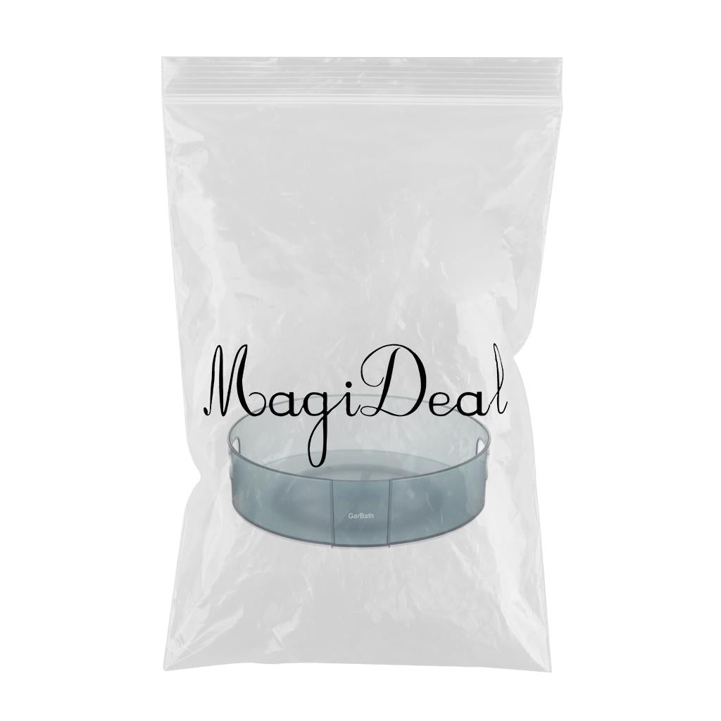 360 Rotating Pantry Spice Jar Storage Tray Makeup Organizer Rack Blue