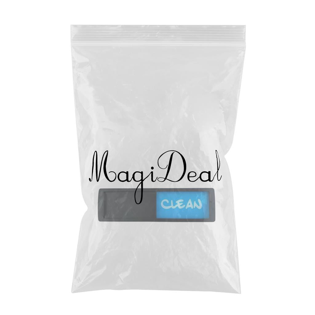 Magnet Clean Dirty Sign Dishwasher Indicator for Kitchen Dishwasher Fridge Blue Gray Black