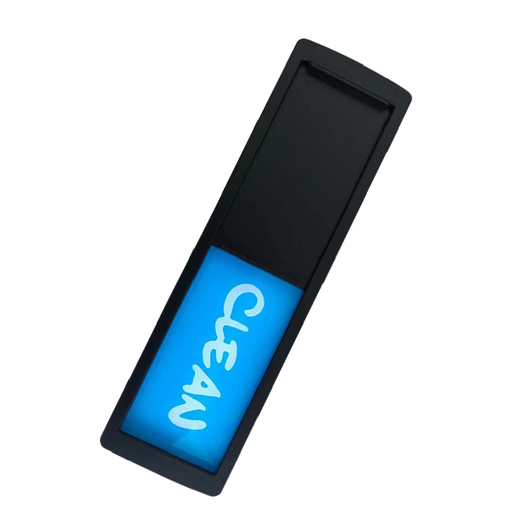 Magnet Clean Dirty Sign Dishwasher Indicator for Kitchen Dishwasher Fridge Blue Gray Black