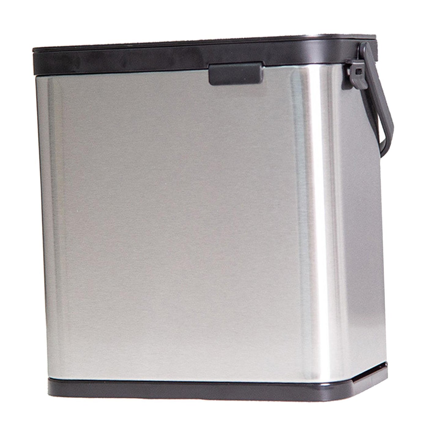 4L Hanging Trash Can Waste Bin Over Cabinet Door Indoor Mounted Trash Bin