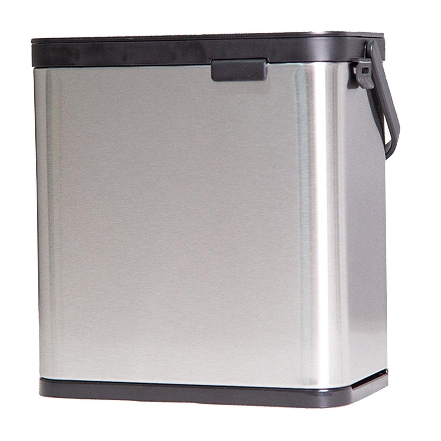 4L Hanging Trash Can Waste Bin Over Cabinet Door Indoor Mounted Trash Bin