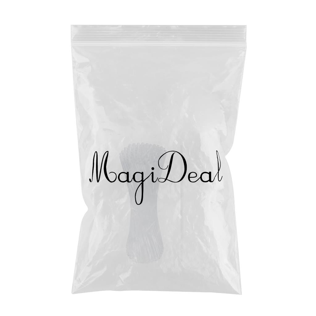 100x Clear Lollipops Sticks Acrylic for Home Halloween Chocolate 15.2x0.3cm