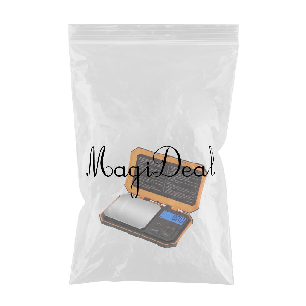 Digital Pocket Scale LCD Backlit Display for Food Powder 500gx0.1g