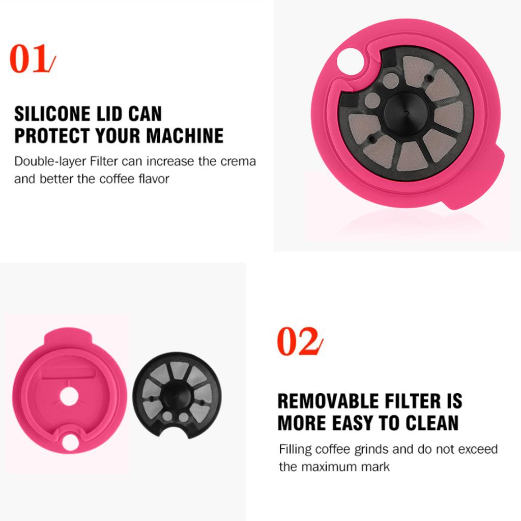 Reusable Coffee Capsule Pod for Bosh-S Machine Tassimoo Coffee Pod 60ML